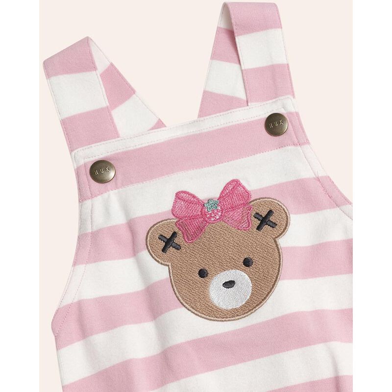 Huxbaby Strawberry Stripe Playsuit image number 2